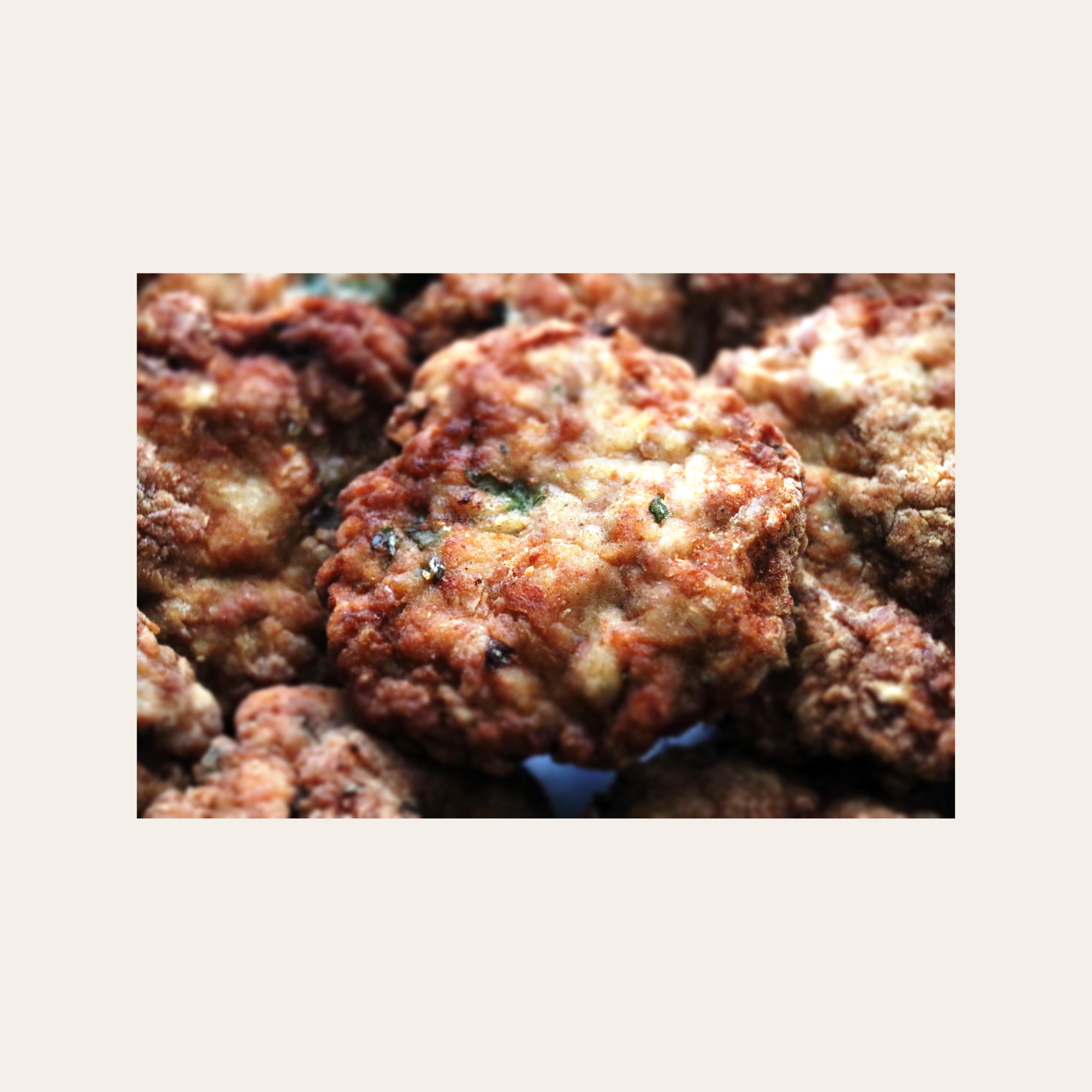 Пържени домашни кюфтета