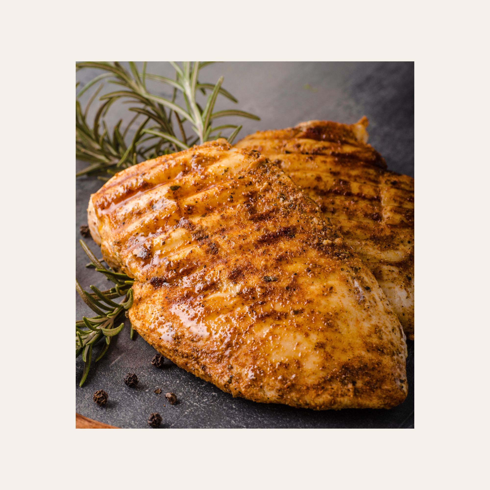 Пилешка пържола от филе печена на скара